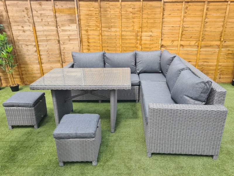 Tuscany henley shop corner dining set